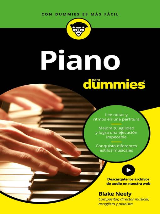 Title details for Piano para Dummies by Blake Neely - Available